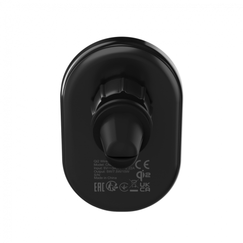 CANYON car charger OnGrip 105 15W Qi2 Wireless Black [2]