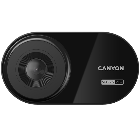Camere web - CANYON car recorder DVR25 WQHD 2.5K 1440p Wi-Fi Black