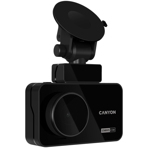 CANYON car recorder DVR25GPS WQHD 2.5K 1440p Wi-Fi GPS Black [7]