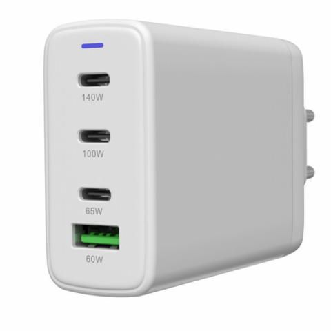 CANYON charger CU140ACC GaN 150W 3xPD 1xQC EU White [4]