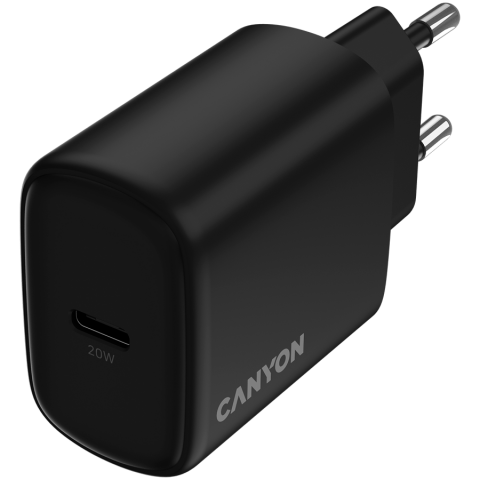 CANYON charger OnCharge 200 20W 1xPD EU Black [3]