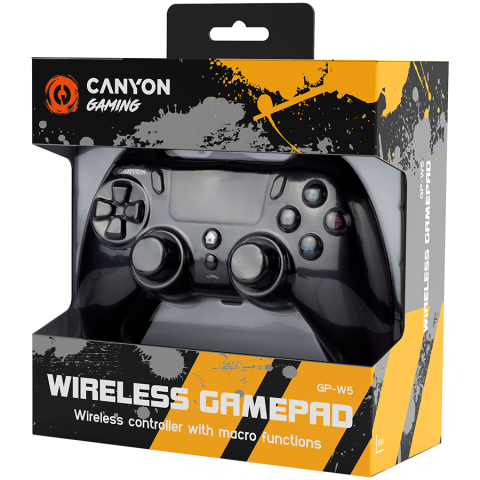CANYON gamepad GP-W5 PS4 Wireless Black [3]