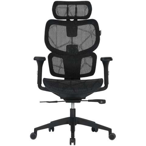 Jocuri si multimedia - CANYON gaming chair Ventra MOCH01 Mesh Black