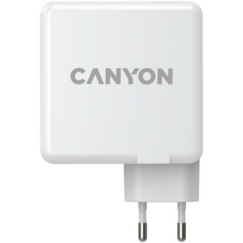 Laptop/Tablete/Telefoane - CANYON H-100, GAN 100W charger Input:100V-240V Output: USB-C1/C2: 5V 3A, 9V 3A, 12V 3A, 15V 3A, 20V 5A USB-A 1/A2, 4.5V/5A, 5V/4.5A, 9V/3A, 12V/2.5A, 20V/1.5A C1+C2, 65W + 30W, C1+A1, 65W + 30W, C1+A2