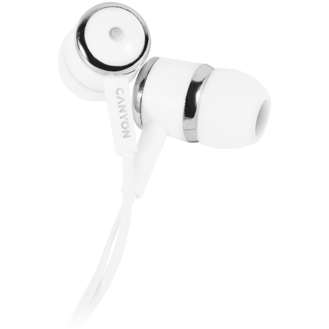 Laptop/Tablete/Telefoane - CANYON headphones EPM-01 Mic 1.2m White