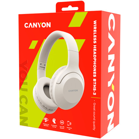 CANYON headset BTHS-3 Beige [4]