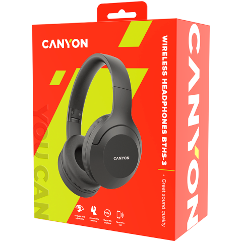 CANYON headset BTHS-3 Black [4]