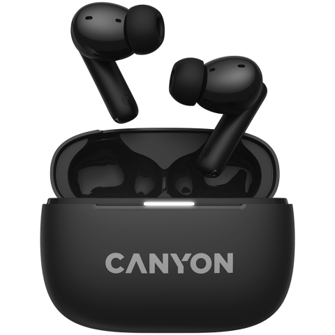 Laptop/Tablete/Telefoane - CANYON headset OnGo TWS-10 ANC+ENC Black