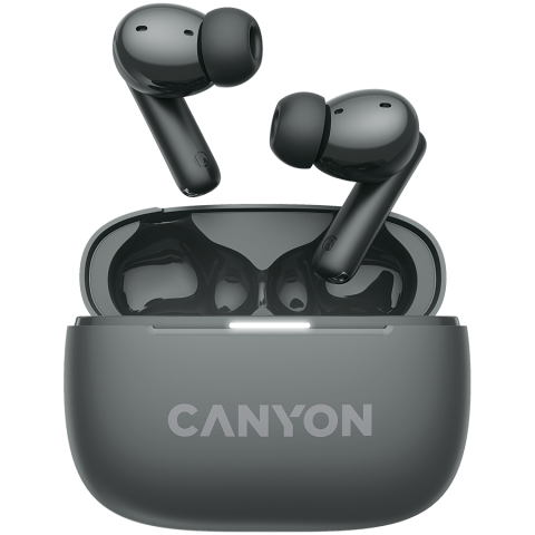 Laptop/Tablete/Telefoane - CANYON headset OnGo TWS-10 ANC+ENC Grey
