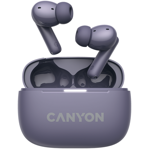 Laptop/Tablete/Telefoane - CANYON headset OnGo TWS-10 ANC+ENC Purple