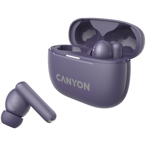 CANYON headset OnGo TWS-10 ANC+ENC Purple [4]