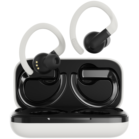 Laptop/Tablete/Telefoane - CANYON headset OnRun 11 Sport Wireless charge White