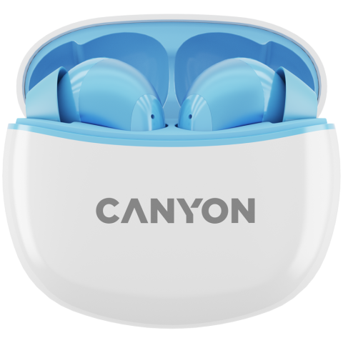 Laptop/Tablete/Telefoane - CANYON headset TWS-5 Blue