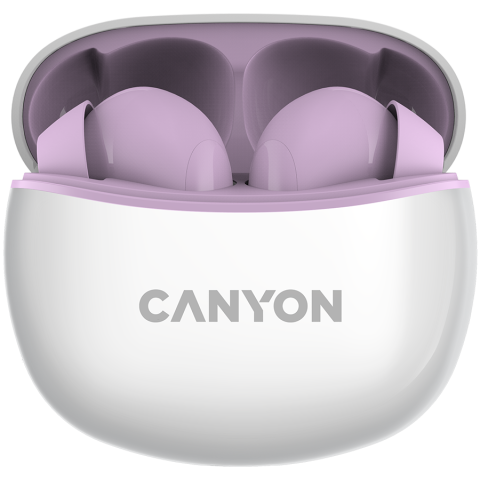 Laptop/Tablete/Telefoane - CANYON headset TWS-5 Purple