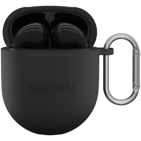 Laptop/Tablete/Telefoane - CANYON headset TWS-6 Black