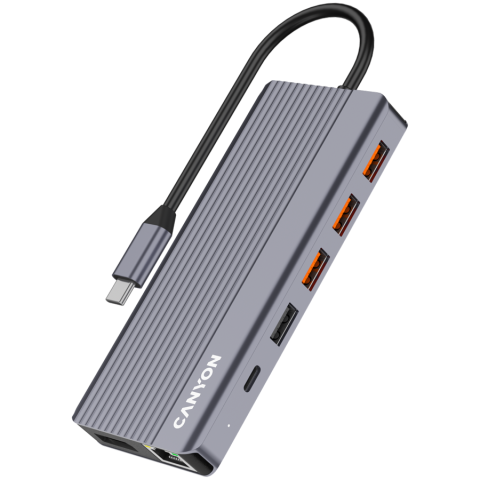 CANYON hub DS-16 13in1 4k USB-C Grey [1]