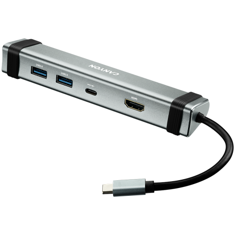 CANYON hub DS-3 4in1 USB-C Space Grey [1]