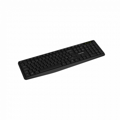 CANYON keyboard KB-W01 EN Wireless Black [1]