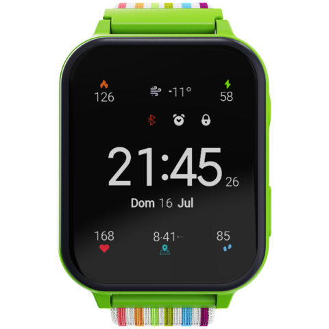 Laptop/Tablete/Telefoane - CANYON kids watch Alfie KW-37 MP3 Study&Game Green