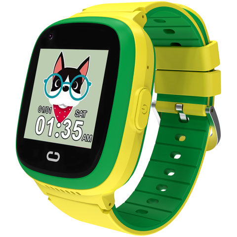 CANYON kids watch Sunny KW-48 Video 4G GPS Games&Music Green [1]