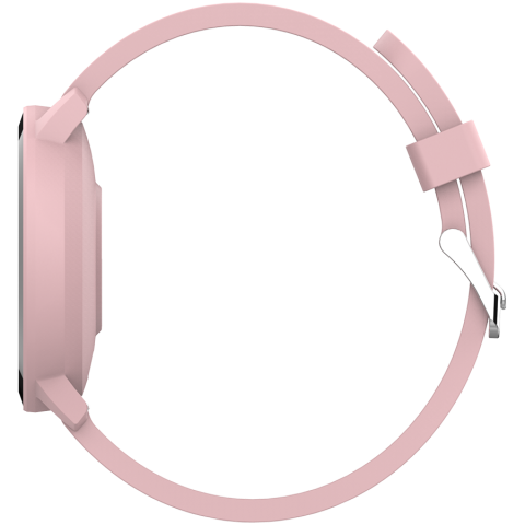 CANYON Lollypop SW-63, Smart watch, 1.3inches IPS full touch screen, Round watch, IP68 waterproof, multi-sport mode, BT5.0, compatibility with iOS and android, Pink, Host: 25.2*42.5*10.7mm, Strap: 20* [3]