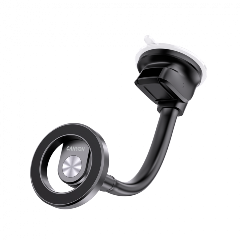 CANYON Magnetic car holder OnGrip 12 suction + air vent Black [7]