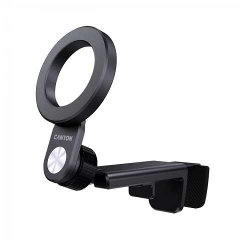 Electronice/Electrocasnice - CANYON Magnetic travel holder OnGrip 11 clip mount Black