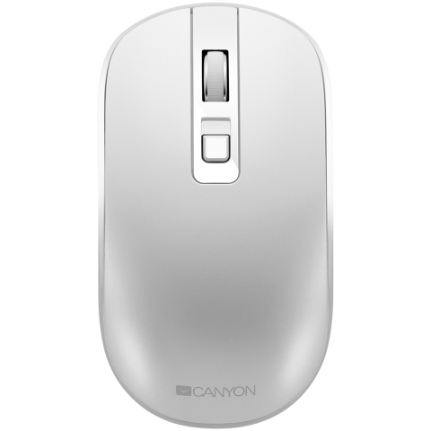 Mouse-uri - CANYON mouse MW-18 EU Wireless Charge Pearl White