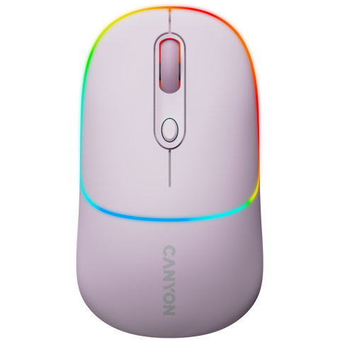 Periferice - CANYON mouse MW-22 2in1 BT/ Wireless Pearl Rose