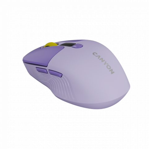 CANYON mouse MW-26 LCD Silent Dual Mode Wireless Violet [2]