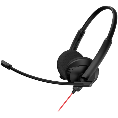 CANYON PC headset HS-07 PC Mic 3.5/USB Flat 2.8m Black [1]