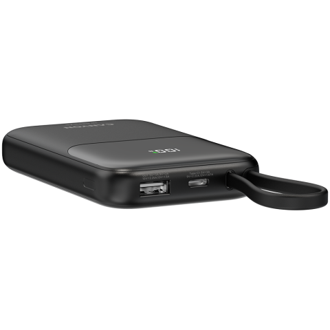 CANYON power bank OnPower 101 built-in cable 10000 mAh PD22.5W Black [4]