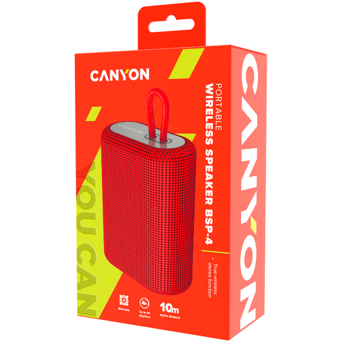 CANYON speaker BSP-4 5W Red [3]