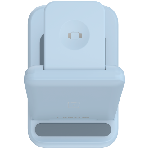 CANYON wireless charger WS-304 15W 3in1 Blue [6]