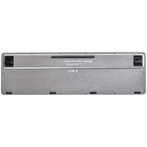 CLEVETURA CLVX 1 Touch-On-Keys AI Wireless Keyboard, ANSI US Windows Layout, Scissor Switches, Aluminum Chassis, Interactive RGB, Windows/Linux/MacOS support [4]