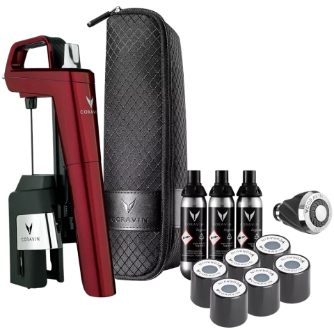 Diverse - CORAVIN Timeless Six+ Wine Preservation System - Burgundy