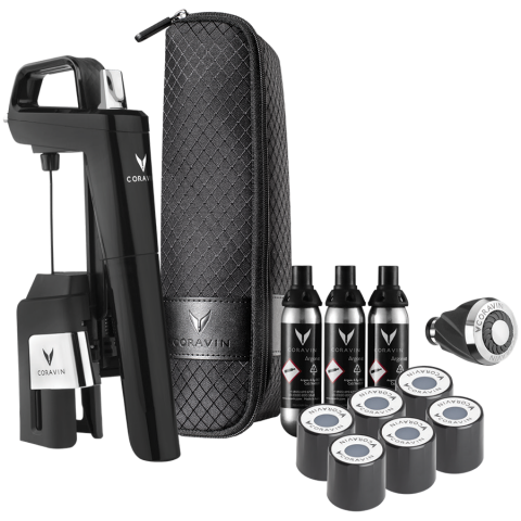 Electronice/Electrocasnice - CORAVIN Timeless Six+ Wine Preservation System - Piano Black