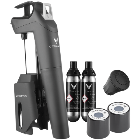 Diverse - CORAVIN Timeless Three + Wine Preservation System - Black