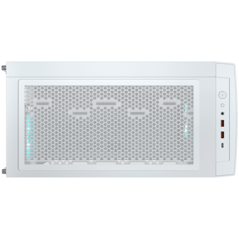 COUGAR AIRFACE ECO RGB PC Case, Mid Tower, White [4]