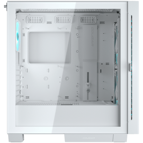 COUGAR AIRFACE ECO RGB PC Case, Mid Tower, White [3]