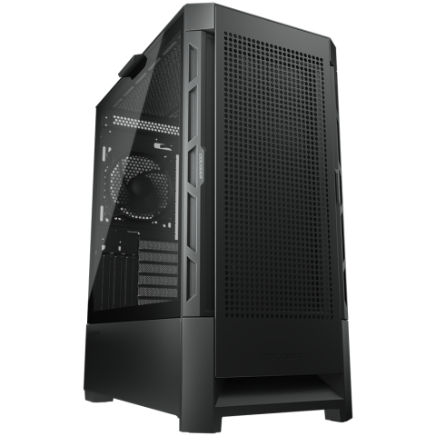Carcase - COUGAR AIRFACE PC Case, Mid Tower, Black