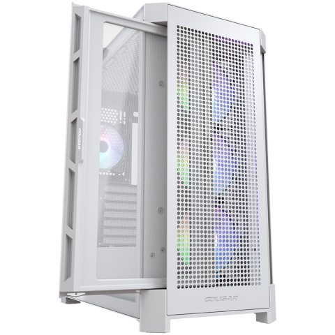 COUGAR AIRFACE PRO RGB PC Case, Mid Tower, White [2]