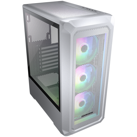 COUGAR Archon 2 Mesh RGB PC Case, Mid Tower, White [2]