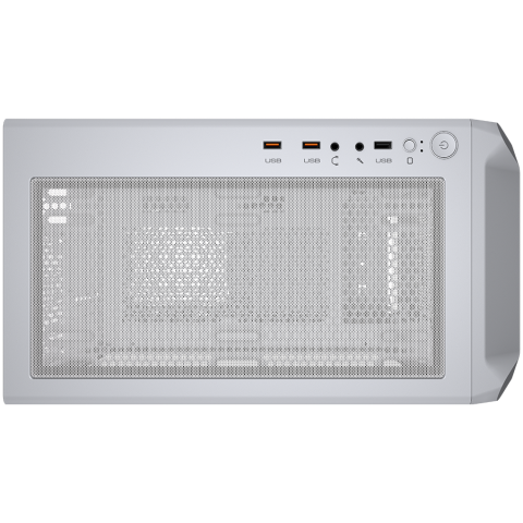 COUGAR Archon 2 Mesh RGB PC Case, Mid Tower, White [6]