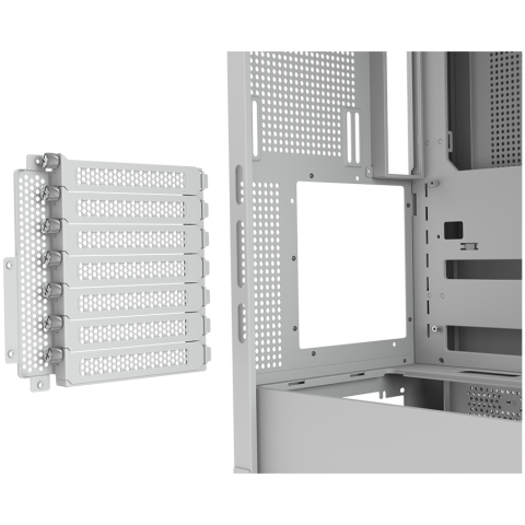 COUGAR FV270 PC Case, Mid tower, White [13]