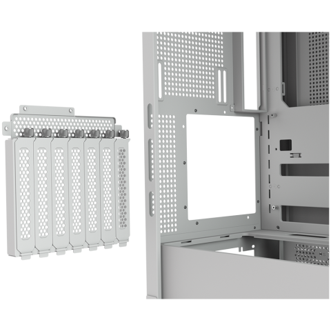 COUGAR FV270 PC Case, Mid tower, White [14]