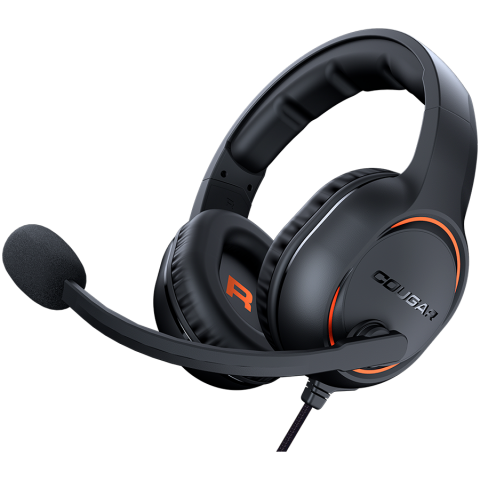 Jocuri si multimedia - COUGAR HX330 Gaming Headset, Orange