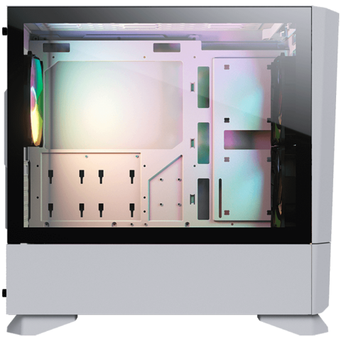 COUGAR MG140 Air RGB PC Case, Mini Tower, White [2]