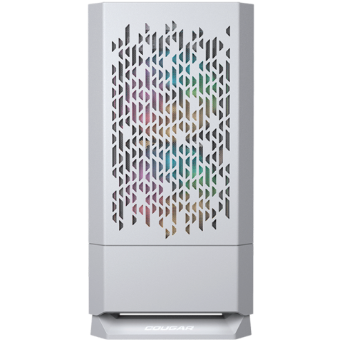 COUGAR MG140 Air RGB PC Case, Mini Tower, White [1]