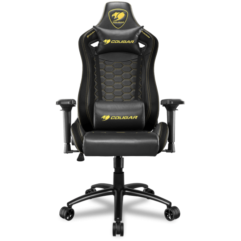 Jocuri si multimedia - COUGAR OUTRIDER S ROYAL Gaming chair, Black Gold